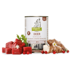 ISEGRIM dog Adult Deer with Sunchoke, Cowberries & Wild Herbs 800 g konzerva